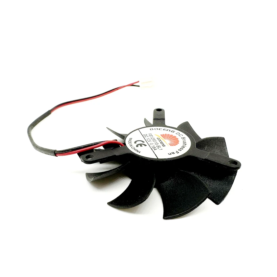 High Quality Ultra Quiet 45MM Diameter VGA Fan Fan Blade  39mm Hole Spacing 12V 0.16A 2pin