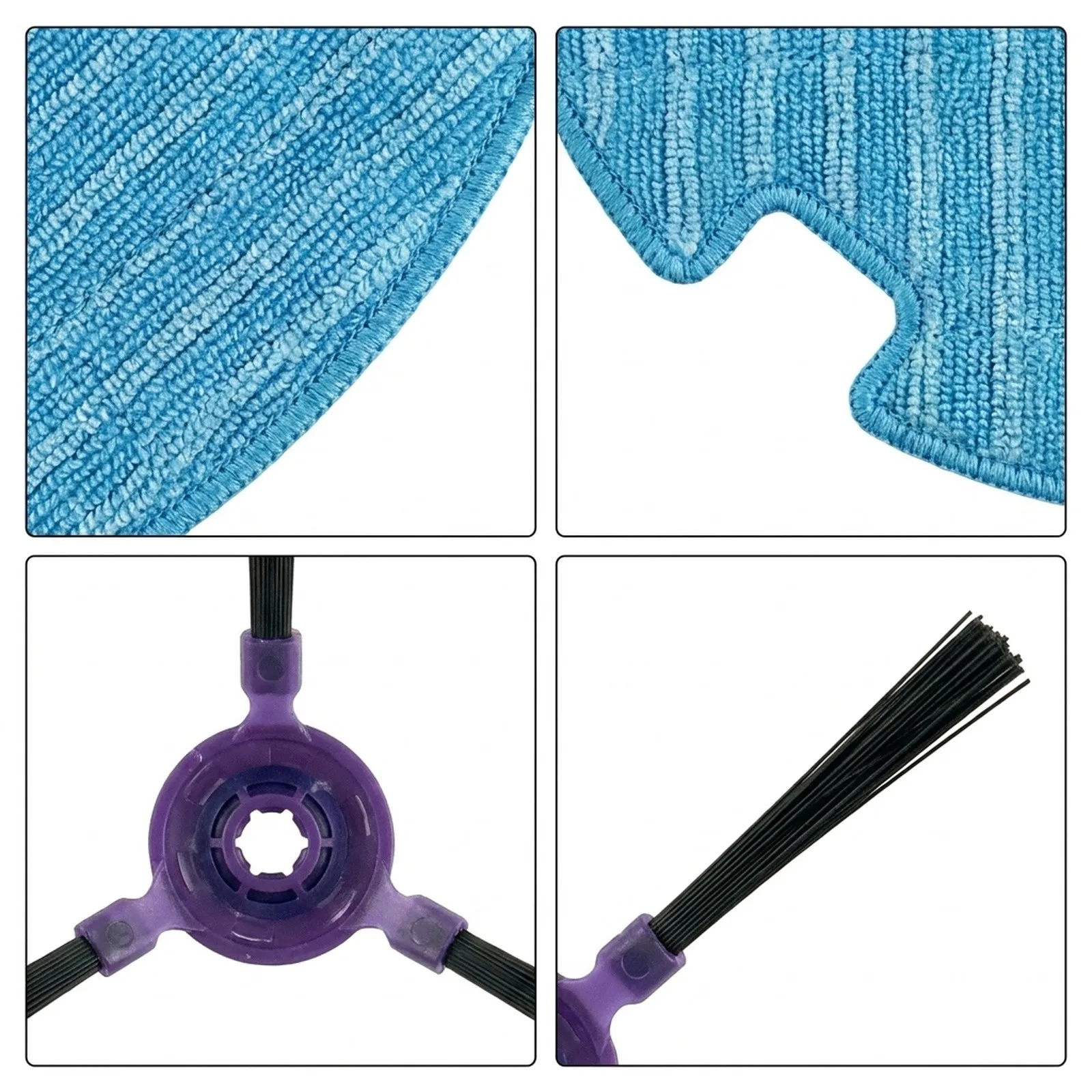 for Cleaning Performance Kit Mop Cloth Kit Captures Dirt And Dust Comprehensive Cleaning Easy To Install Floors Home