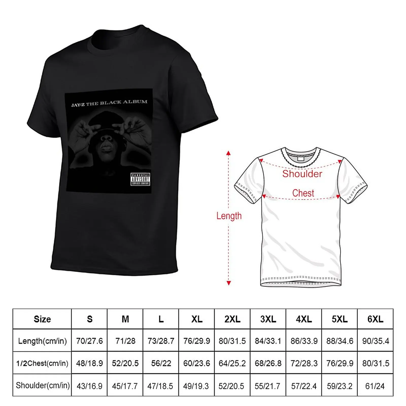 New Jay-Z - Black Album T-Shirt cute tops custom t shirt quick drying t-shirt men graphic t shirts