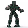 Bricklink MOC 퍼시픽 메카 영화 테크니컬 로봇 세트, 액션 피규어, 기계식 전사, 크리에이티브 빌딩 블록, 어린이 장난감 선물 4
