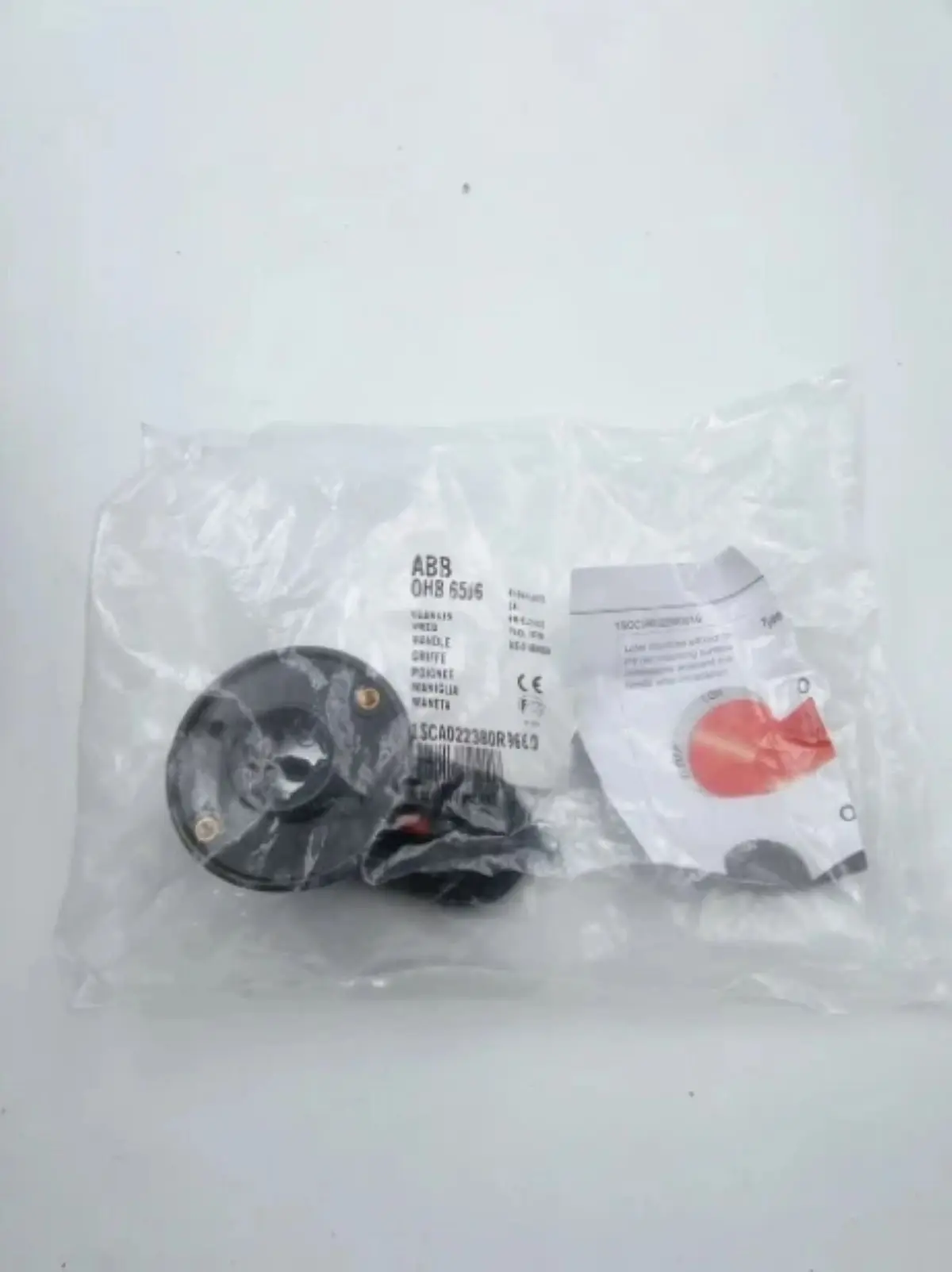 OHB65J6 10144245 pistol handle for base and DIN-rail mounted switches 1SCA022380R9660