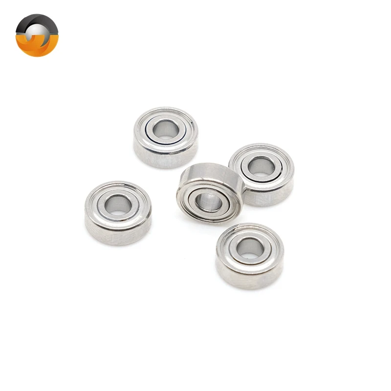 

Bearing MR83ZZ ABEC-7 (10 PCS) 3*8*3 mm Miniature High Speed MR83 ZZ Ball Bearings R-830 MR83Z