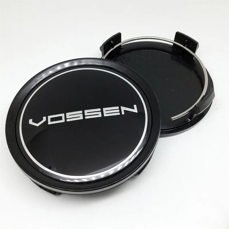 VOSSEN 휠 센터 허브 캡 자동차 스타일링 엠블럼 배지 로고 림 커버 65mm 스티커, 74mm 70mm, 4 개입