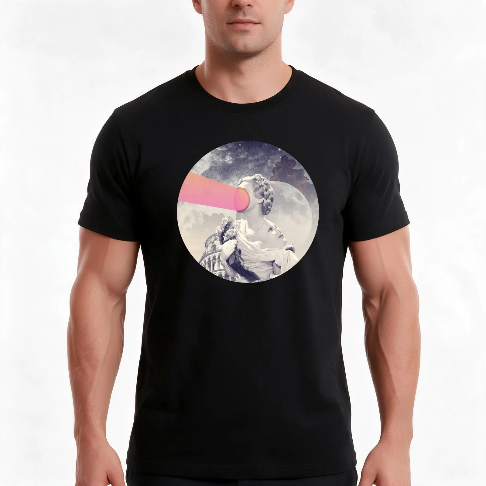 sisters T-Shirt, Summer Casual Cotton Tee, Oversized Streetwear Tops, Vintage Graphic Print, Loose Fit Short Sleeve, 100% Cotton