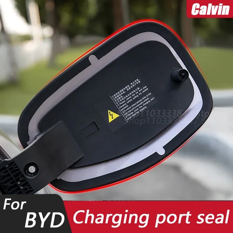 Car Charging Port Rubber Sealing Ring Protective Dust Cover Ring Waterproof Accessorie For BYD Dolphin 2022 2023