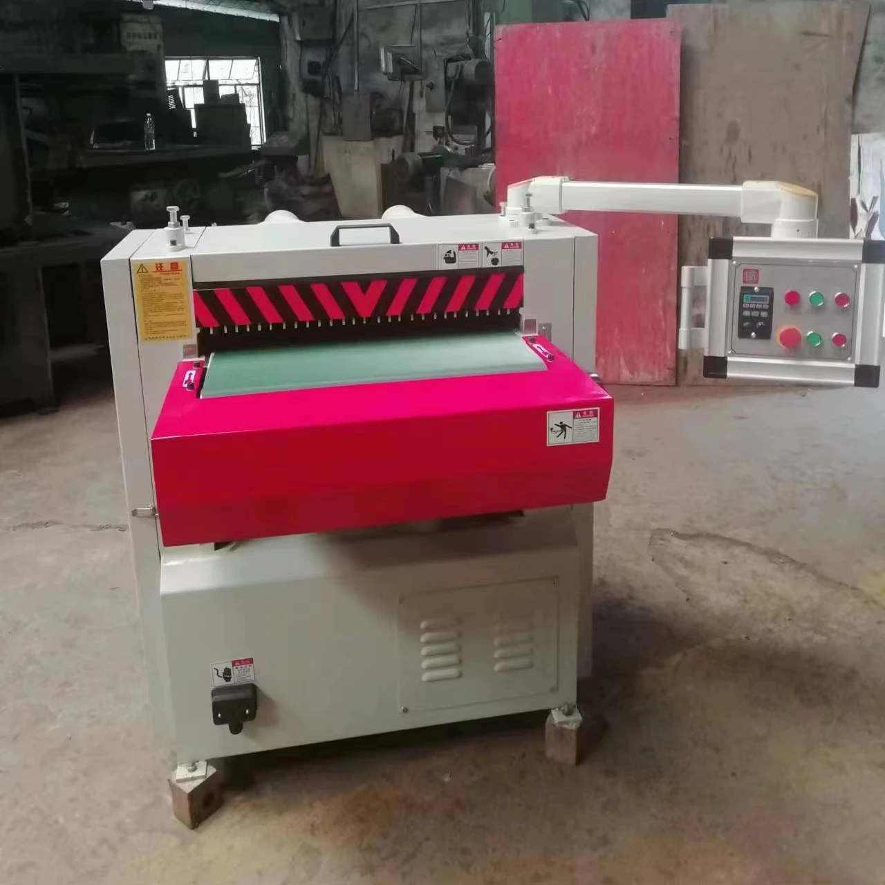 Hot Sale Woodworking 830mm Spiral Cutter Head Planer Thicknesser Machine Multi-Purpose Woodworking Planer