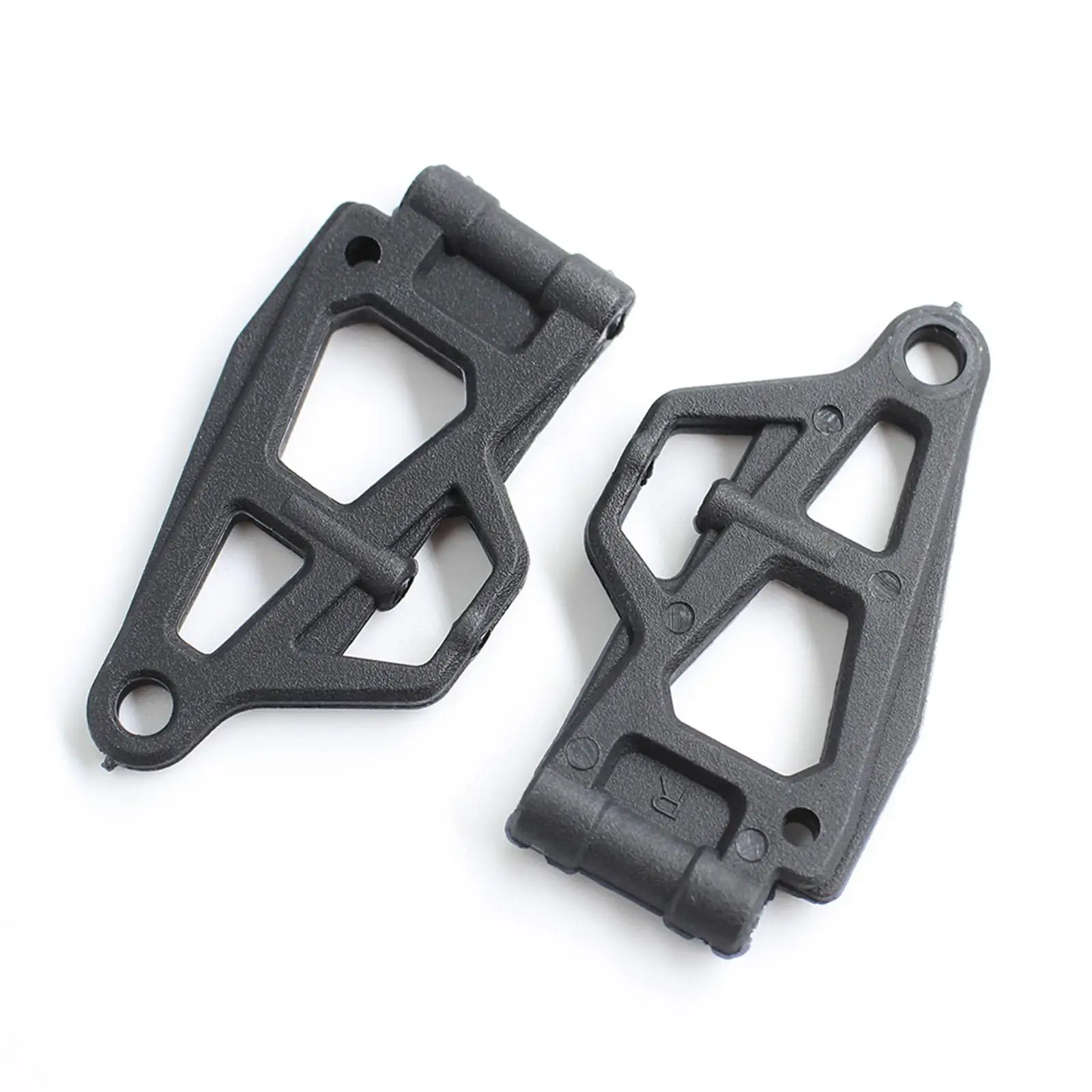 Brazos inferiores delanteros de coche teledirigido, piezas de repuesto a escala 1/18, brazos de suspensión A para coche de Control remoto 18103Pro 18101Pro, todoterreno eléctrico, 2 uds.