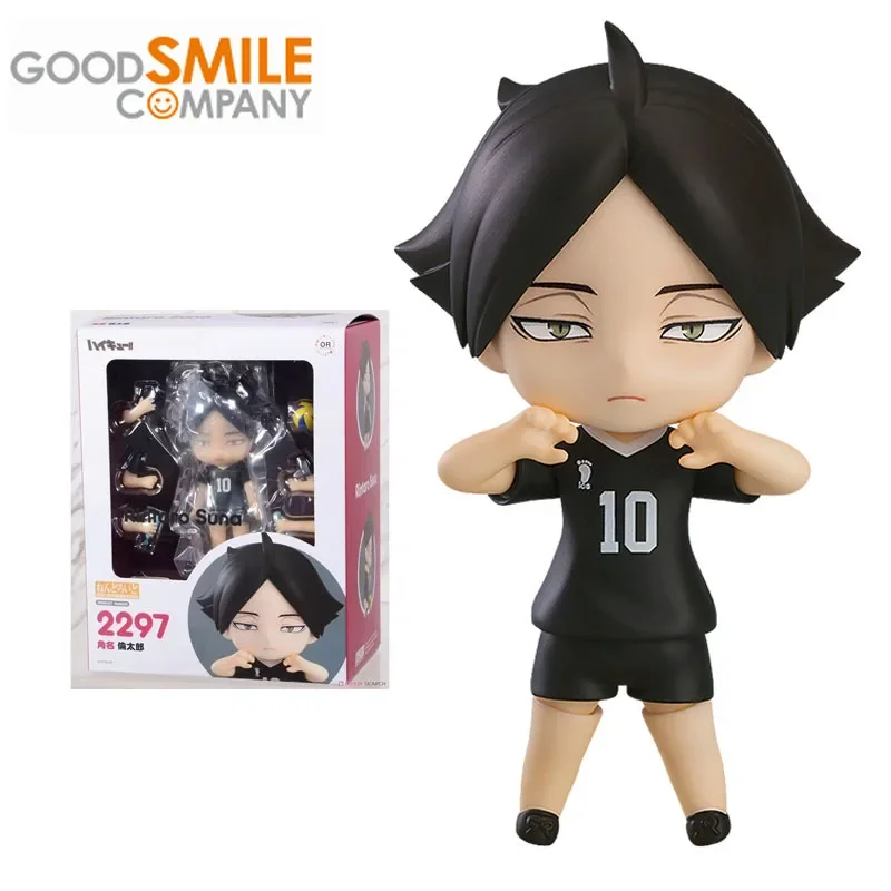 

Original GSC Good Smile Nendoroid Haikyuu!! Anime Figure Rintaro Suna 2297 Action Figure Toys for Children Birthday Gifts