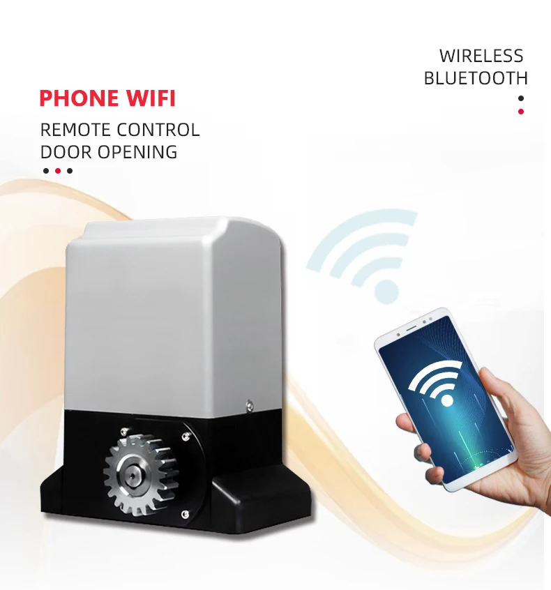 Best Price Support Wifi Phone Control Hea.vy D u ty 1200KG Remote Electric Slide Motor Opera.tor A.utoma.tic Sliding