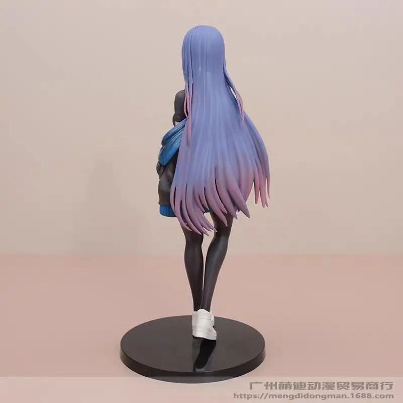 24cm maskiertes Mädchen Yuna Illustration Biya Maler Manga Action figur PVC Modell Peripherie geräte Manga Schnitt sexy Geburtstags geschenke Spielzeug