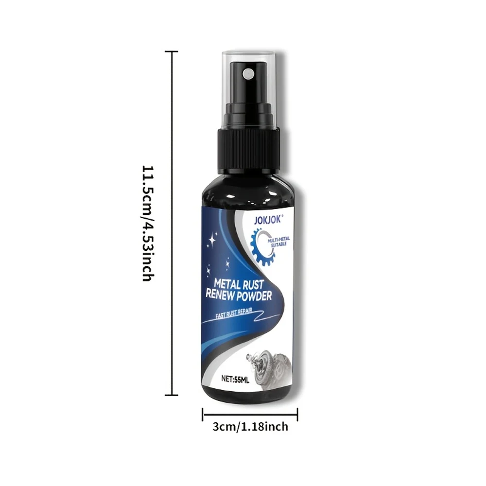 All-Purpose Metal Polishing Spray, Oxidation Restoration Spray, Metal Rust Remover—Ideal for Polishing And Maintaining Chrome-Pl