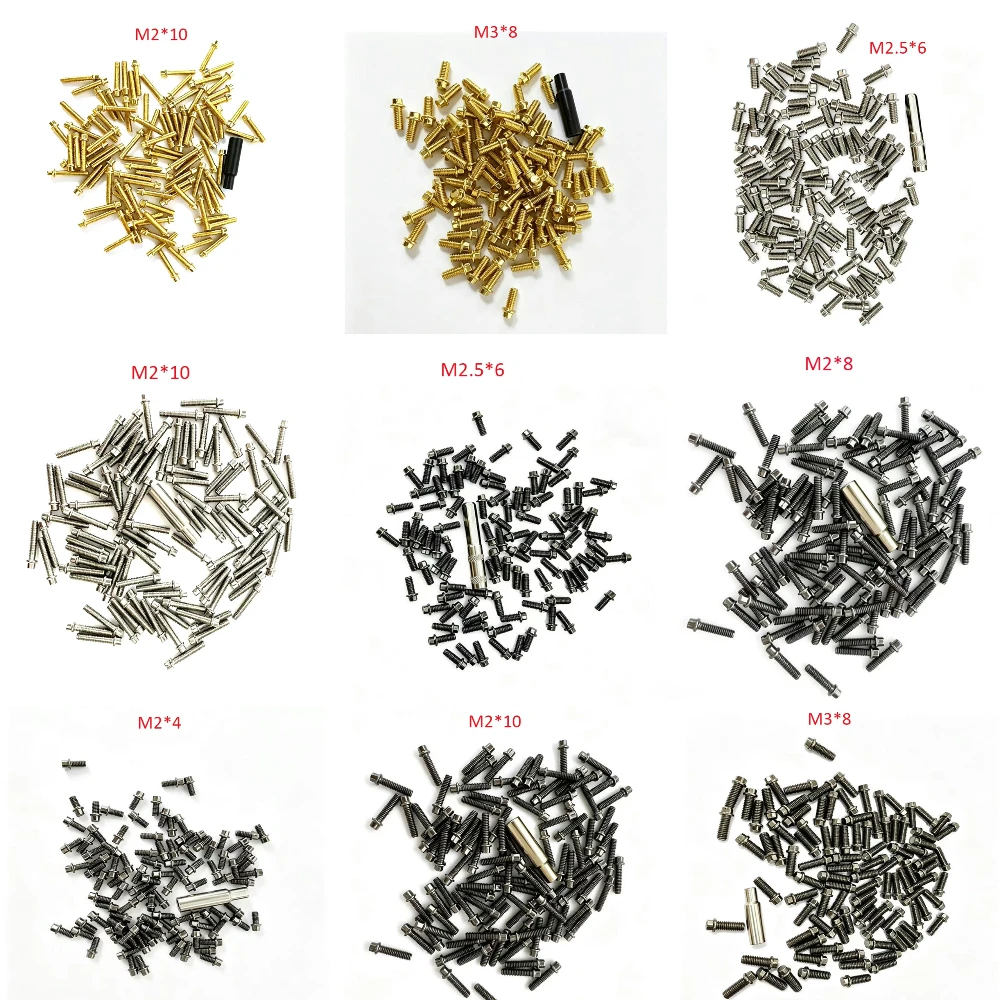 M2 M2.5 M3 Flange Hex Head Screws 1.9