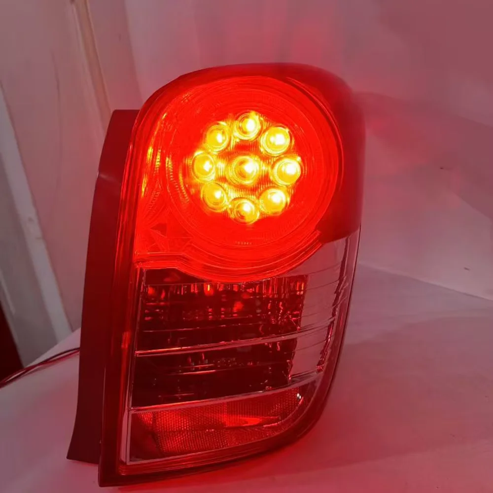 1Pair LED Rear Tail Lights For Toyota Corolla Fielder NZE140 NZE141 NZE144 2009-2012 Red and Clear Lens Options