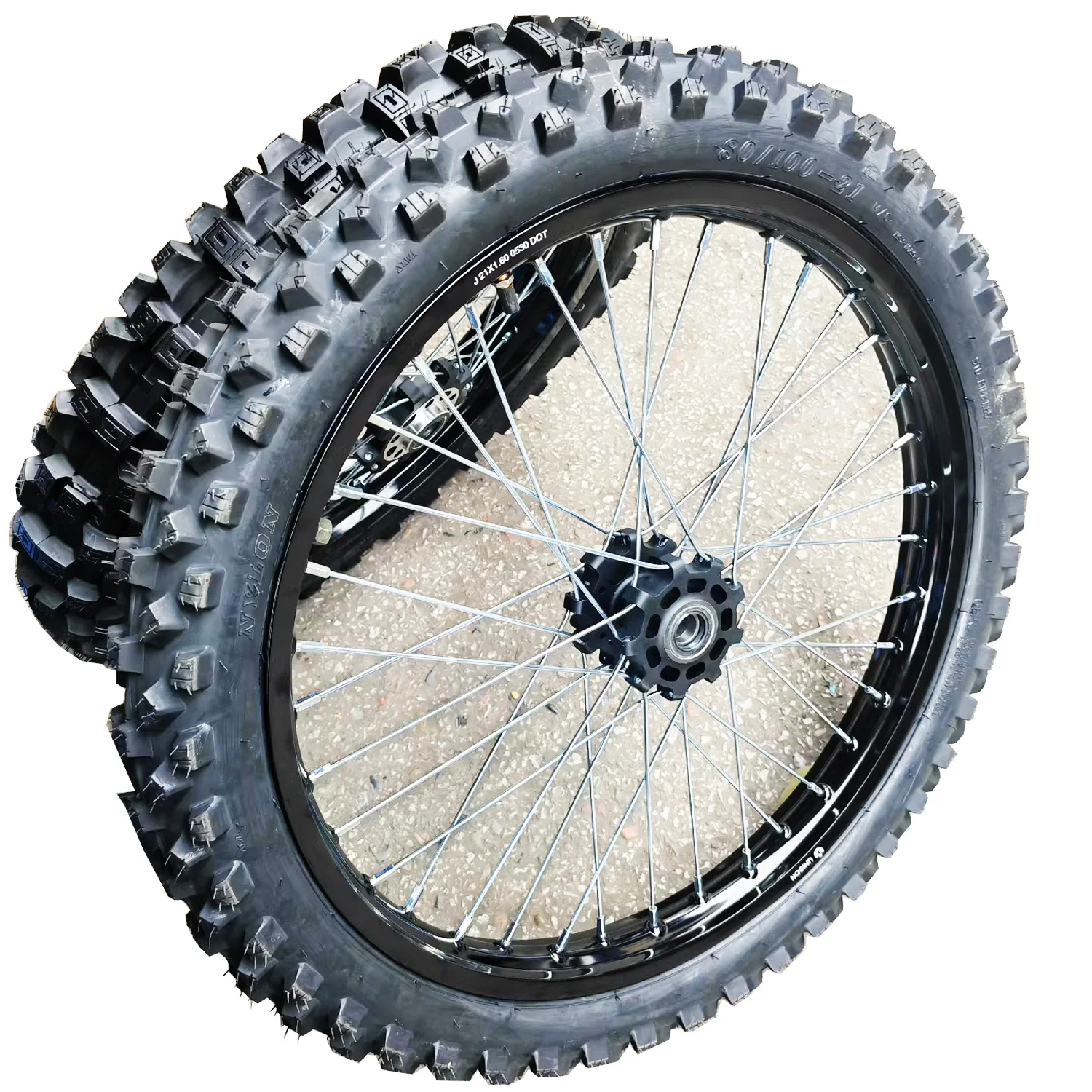 Suitable for Talaria Sting MX5  Modified Off-Road Wheelset 21 front and 18 rear dirt bike tires UB Mod Off-road wheelset