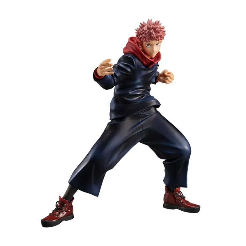 Original Genuine MegaHouse YUJI ITADORI Jujutsukaisen 1/8 18cm Authentic Collection Model Animation Character Action Toy