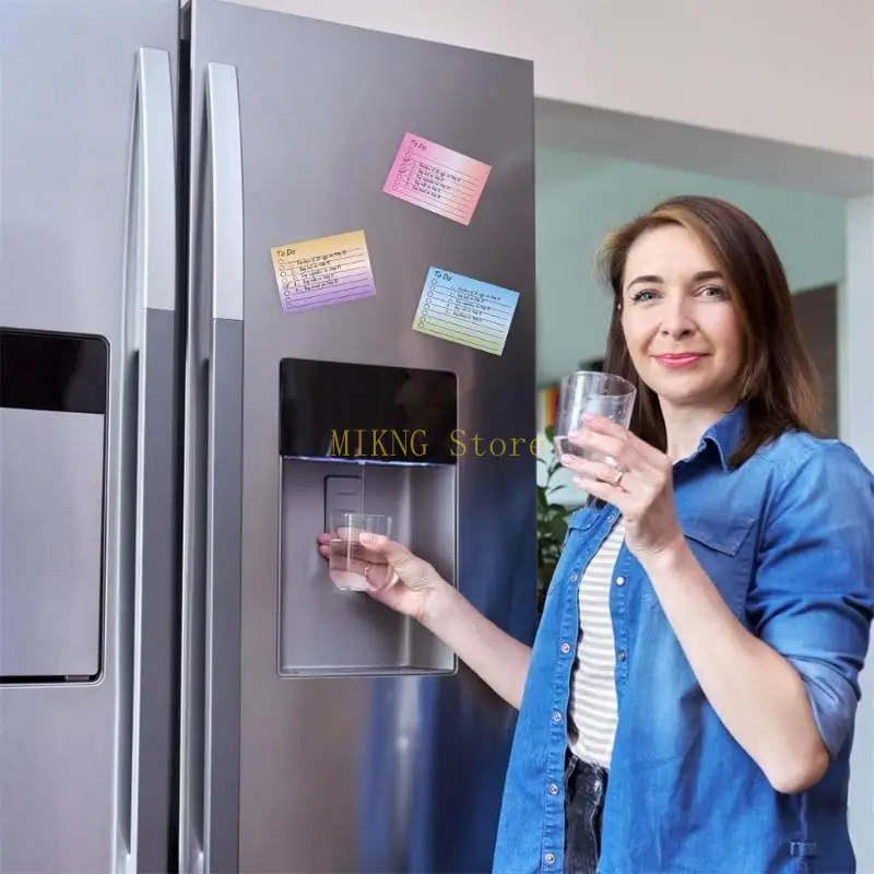 Pacchetto 6 gradiente Color Note Mini Memo Pad Office School Forniture Migliore vendita