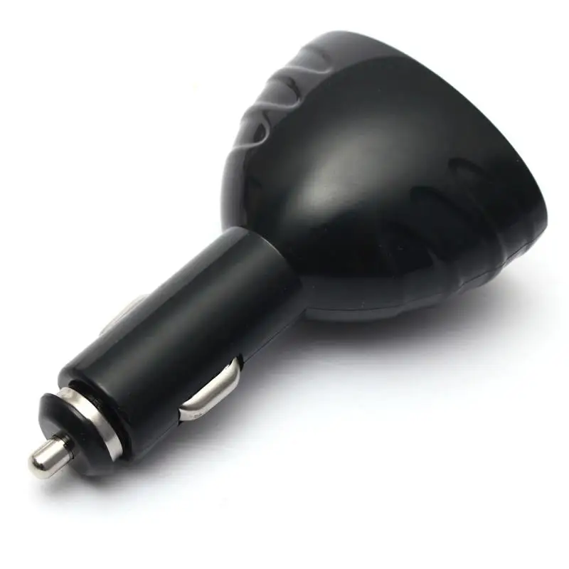 708‑5 Car double usb car charger voltage 2.1A black UsbGZDG‑SUSBDR27 for 12V 24V Vehicles