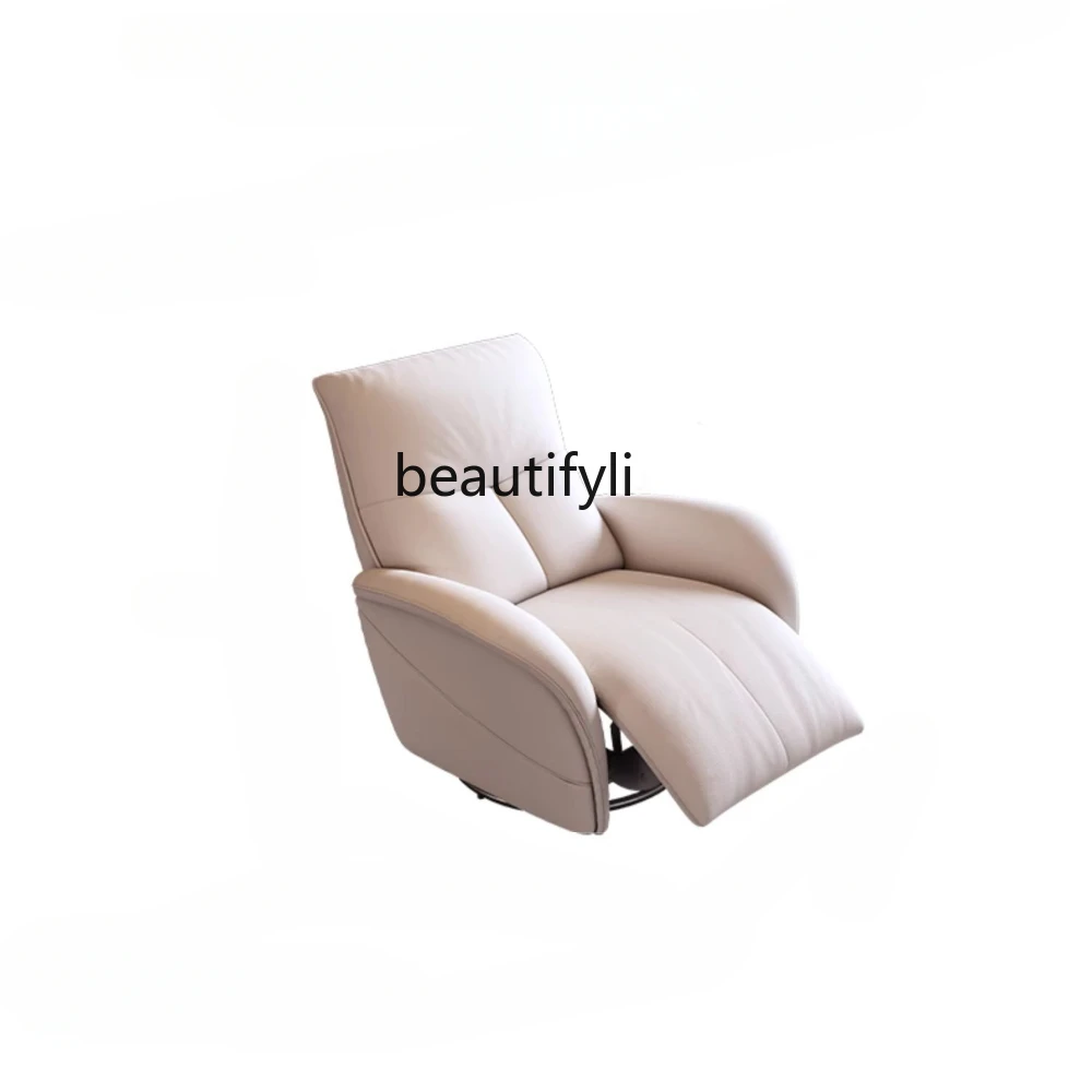 

Leather Recliner Lazy Sofa Electric Multifunctional Sofa Electric Recliner Living Room Leisure Chair