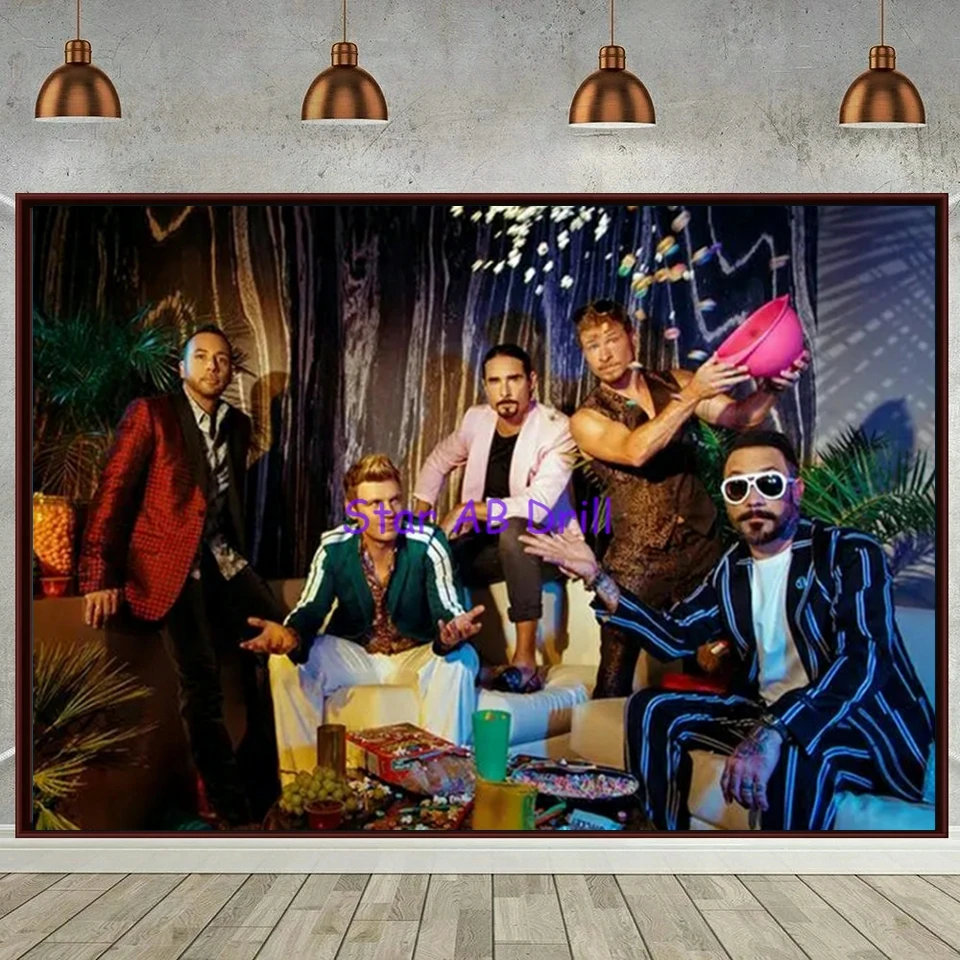 Backstreet Boys Diamond Painting Famous Hot Pop Band Star Art 5d Diy AB Drills Mosaic Embroidery Cross Stitch Kits Home Decor