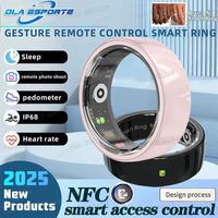 Gesture Operated Camera Video Smart Ring NFC For Xiaomi Ring Heart Rate Sleep Monitoring Blood Oxygen 5ATM Waterproof Smartring
