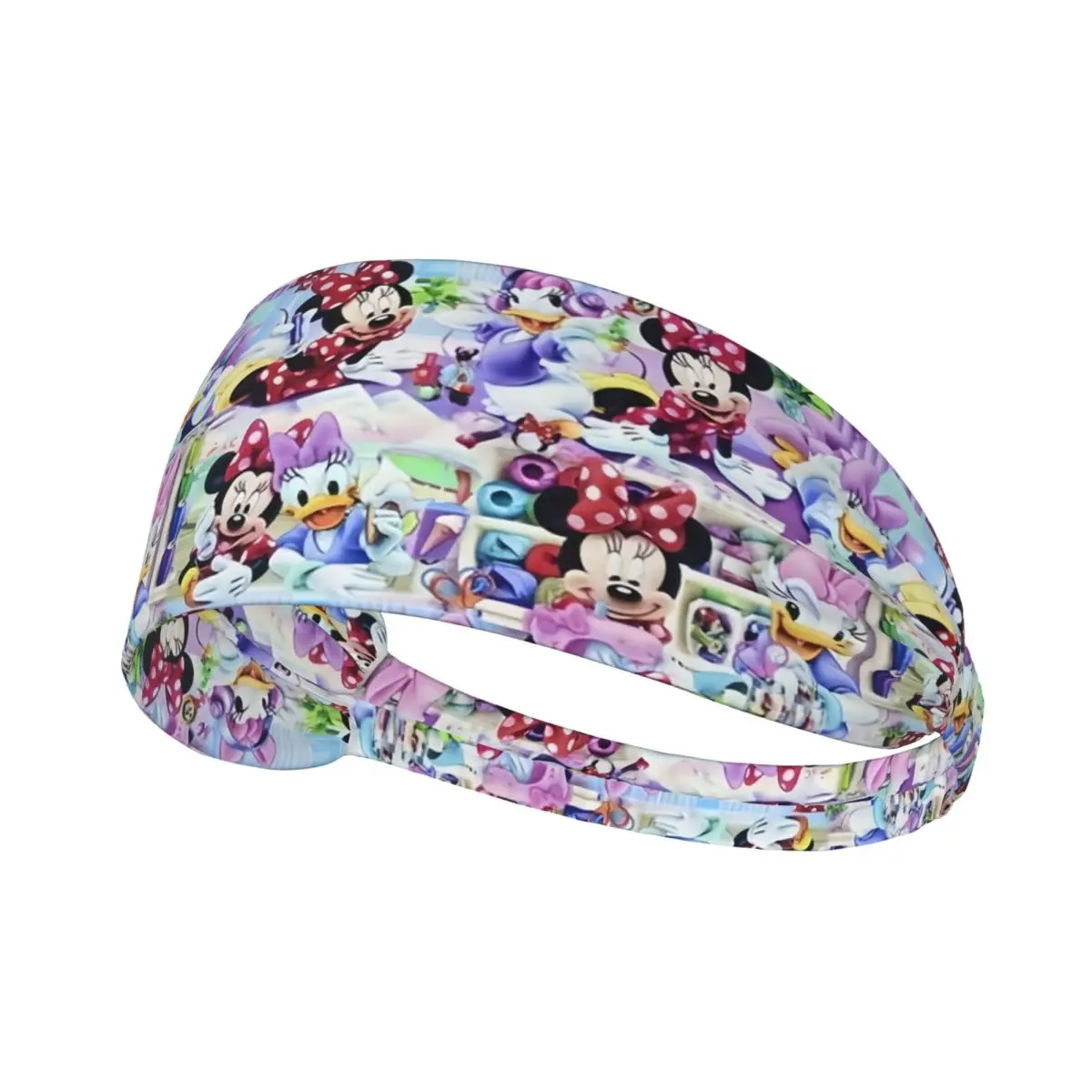 

Custom The Mickey Mouse And Donald Duck Training Sweatband Women Men Non Slip Quick Drying Cartoon Headbands Running