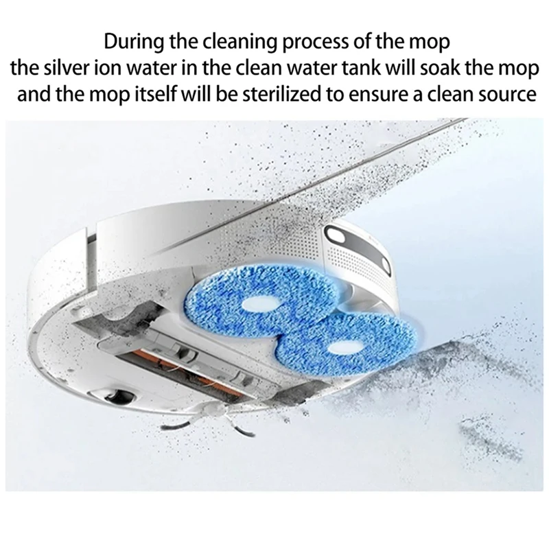 Ion perak untuk Robot penyapu Dreame S10 Aksesori pengganti sterilisasi bersih khusus