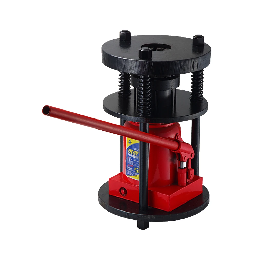 Traditional manual hydraulic pipe crimper, practical industrial hose crimping processing machine