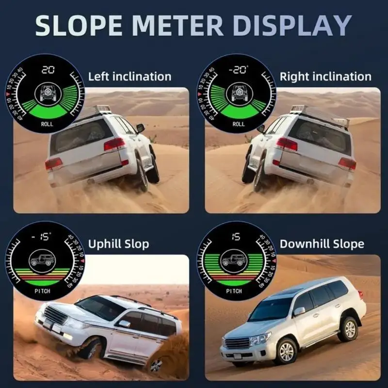 G7NA Multifunktionales Automotive-HUD mit Höhenanzeige, Koordinaten und Präzisions-Geschwindigkeitsverfolgungssystem – Detail 7