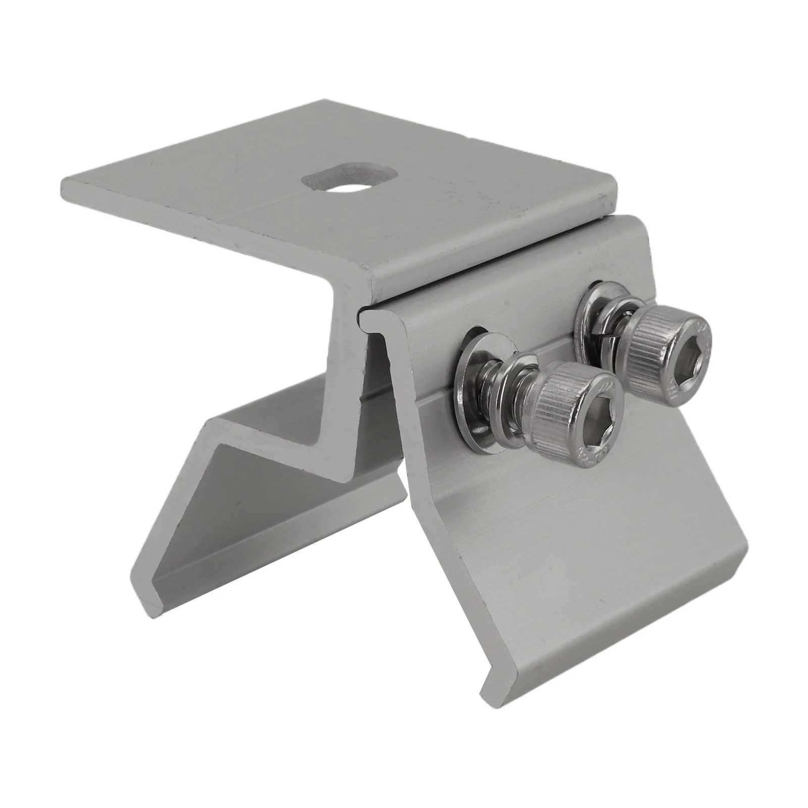 Praktische Klemme Stehende Nahtklemme 1/4 Stück Aluminium Aluminium Stehende Nahtklemme zum Befestigen von Strukturen für Solar