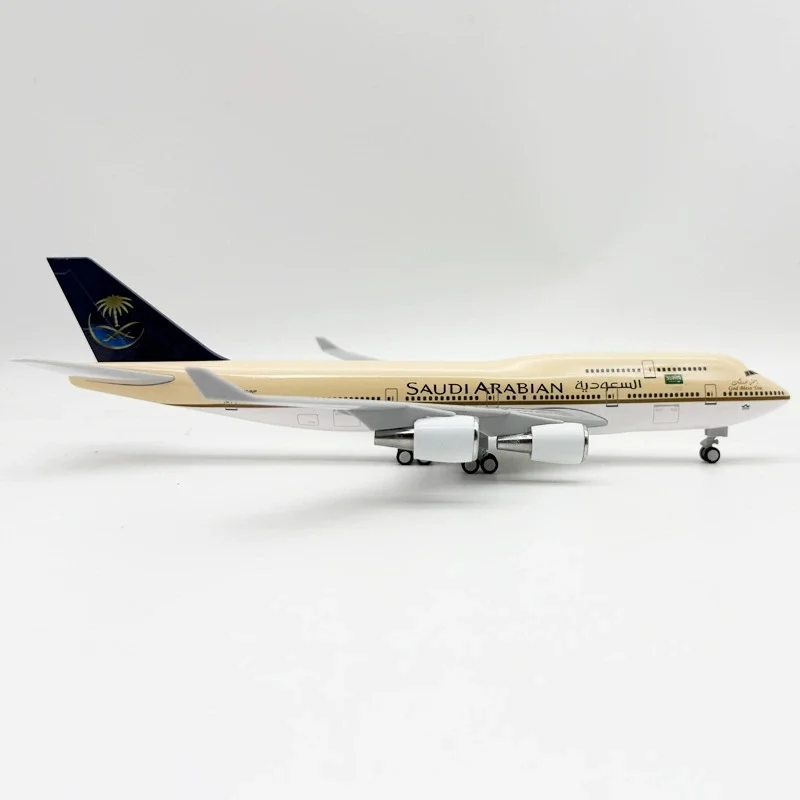 

Airplanes 30CM Resin B747 Saudi Arabia Airlines 747 Airways Diecast Airplane Model Plane Model Kits To Build Decoration