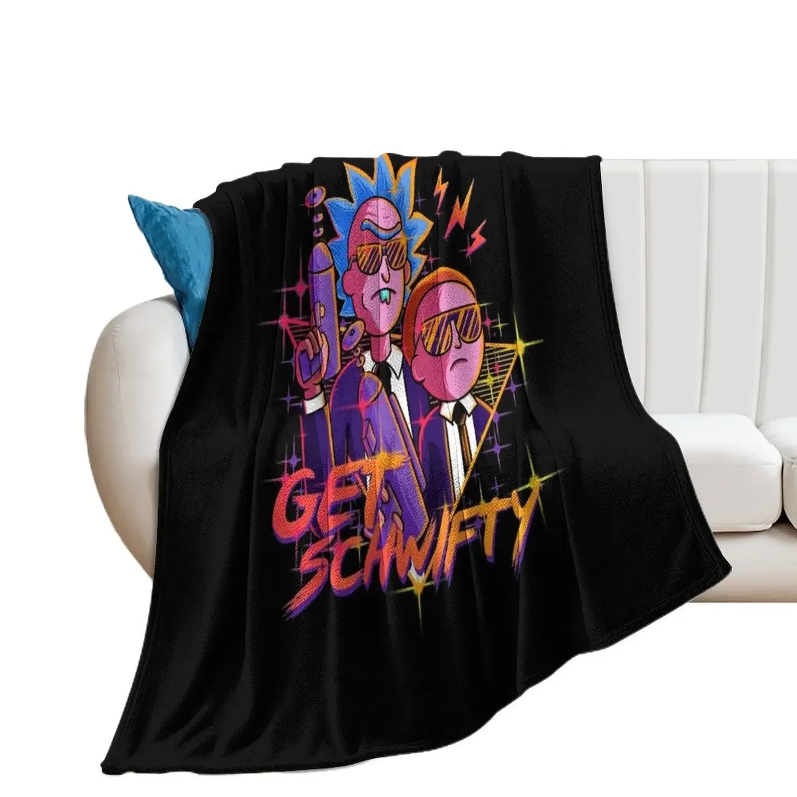 get schwifty Throw Blanket Large For Baby Blankets