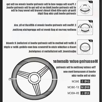 Car Steering Wheel Cover Anti Slip for Seat Leon Mk3 5F Altea Ibiza 6J Ateca Arona Toledo Exeo Alhambra