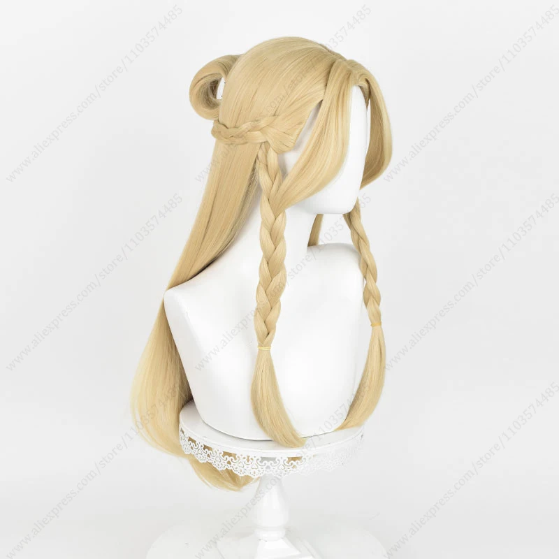 Marcille Donato Cosplay Wig 72cm Long Blonde Golden Heat Resistant Synthetic Wigs