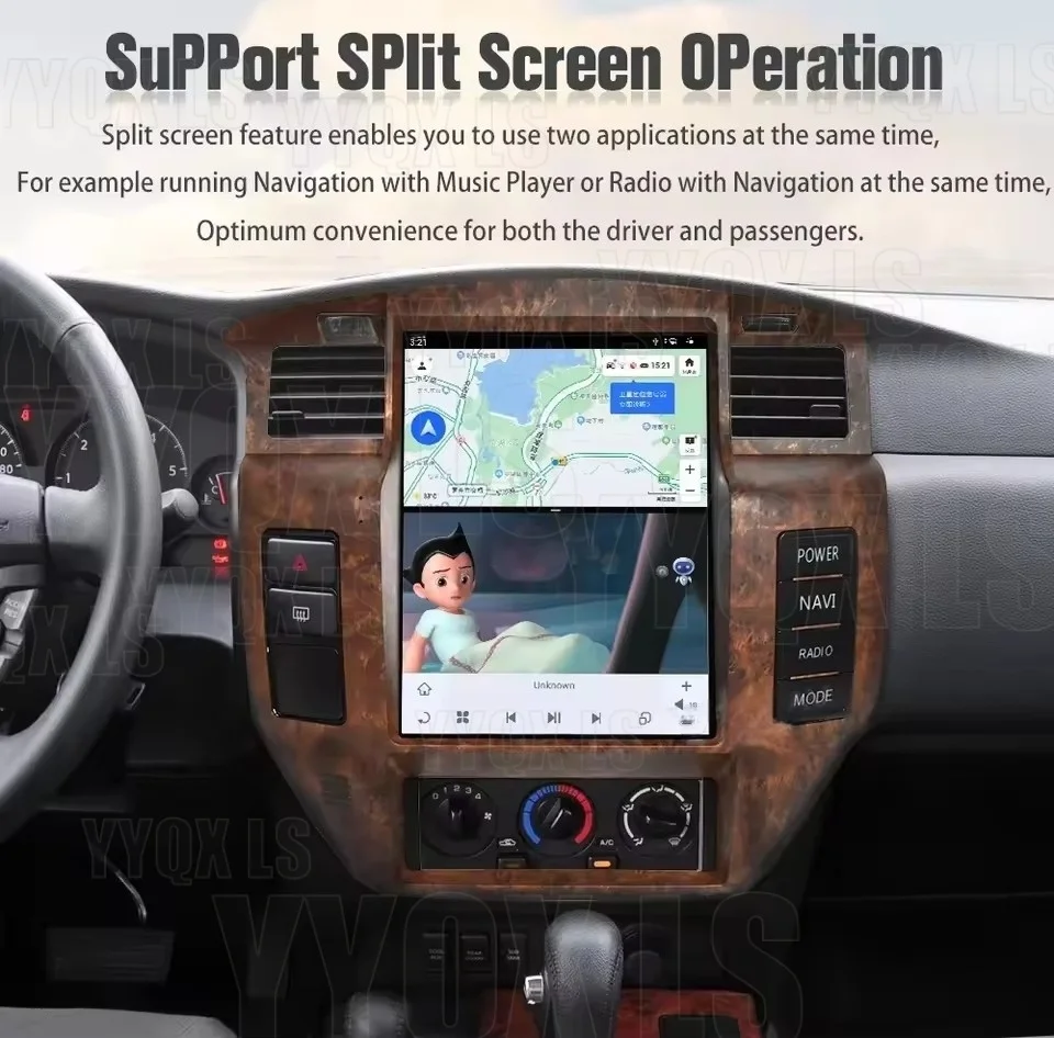 

12.1 Inch Android Car Radio For Nissan Patrol Y61 2004-2019 Carplay GPS Navigation Multimedia Player Touch Screen Head Unit