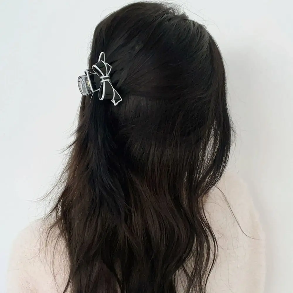 

High-end Design French Hair Claw Shape Large Size Acetate Hair Clip Paris Design Tiara Style Non-slip Hair Clip