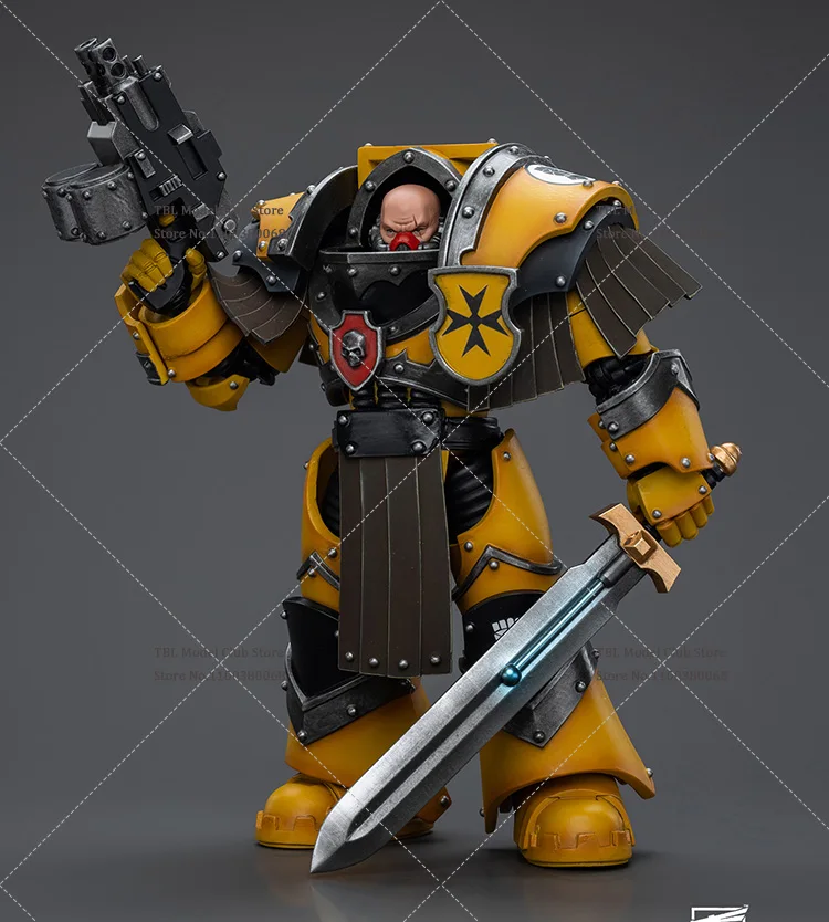 In Stock JOYTOY 13.6cm Scale The Horus Rebellion Iron Rider Terminator Imperial Fists Full Set Soldier Action Figure Doll