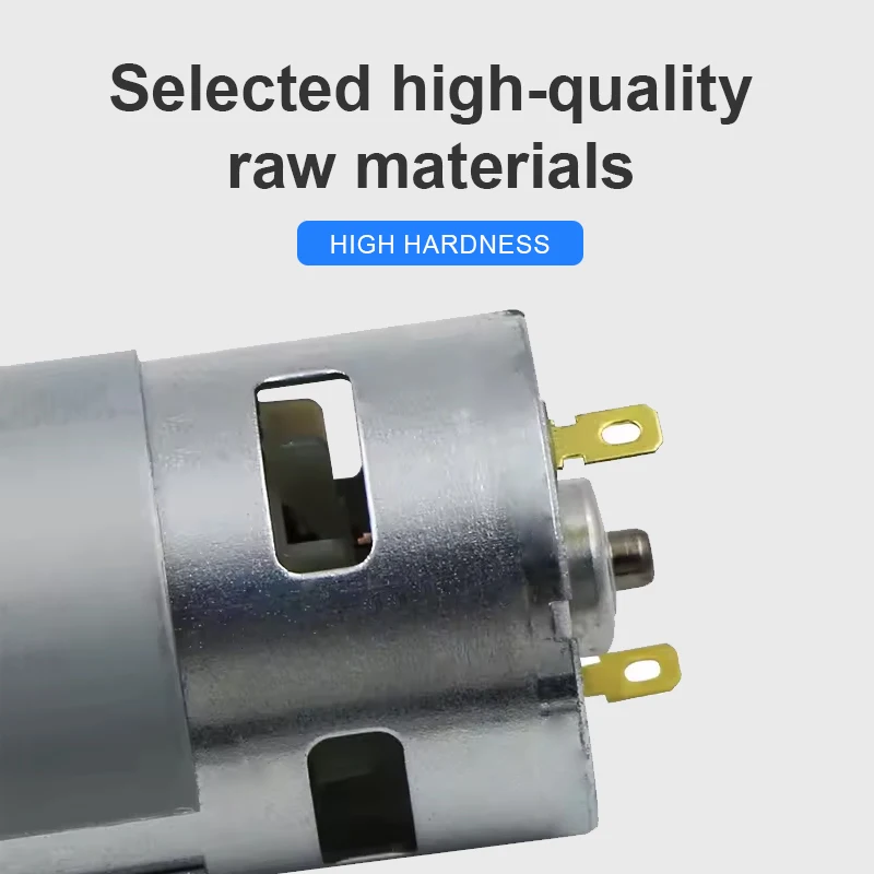 775 795 895 DC Motor 12V 24V Double Ball Bearing High Speed Motor High Torque High Power Motor Power Tools