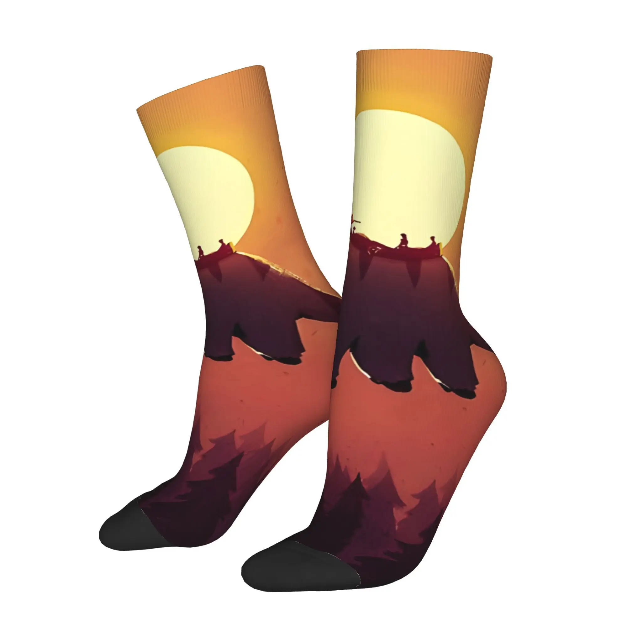 

Vintage The End Of All Things Men's Socks Unisex Harajuku Funny Crew Sock Gift