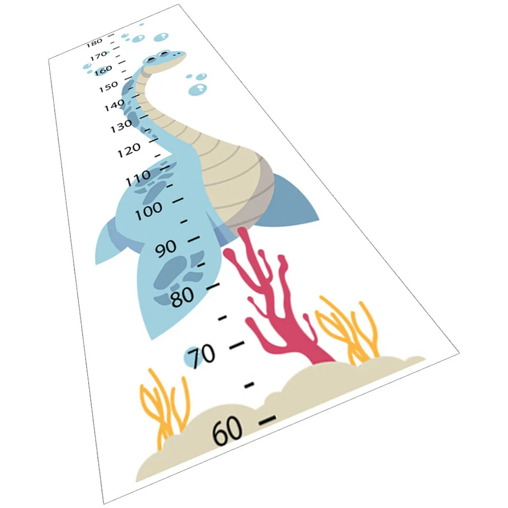 

1 Sheet Self-Adhesive Height Sticker Growth Chart Wall Decal Animal Design Nursery Room Decor Bedroom Wall Stickers Home