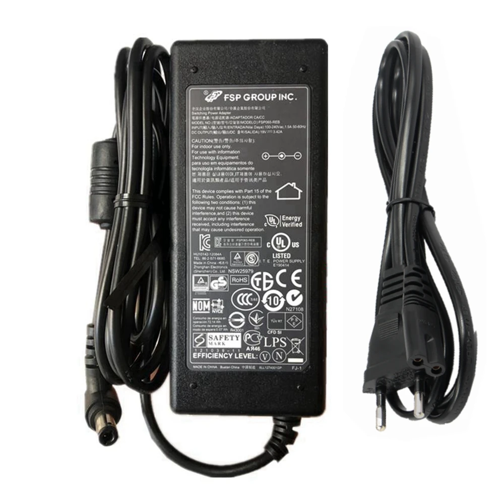 Adattatore AC/DC FSP 19V 3.42A 65W per Intel NUC: Recensione e Valutazione