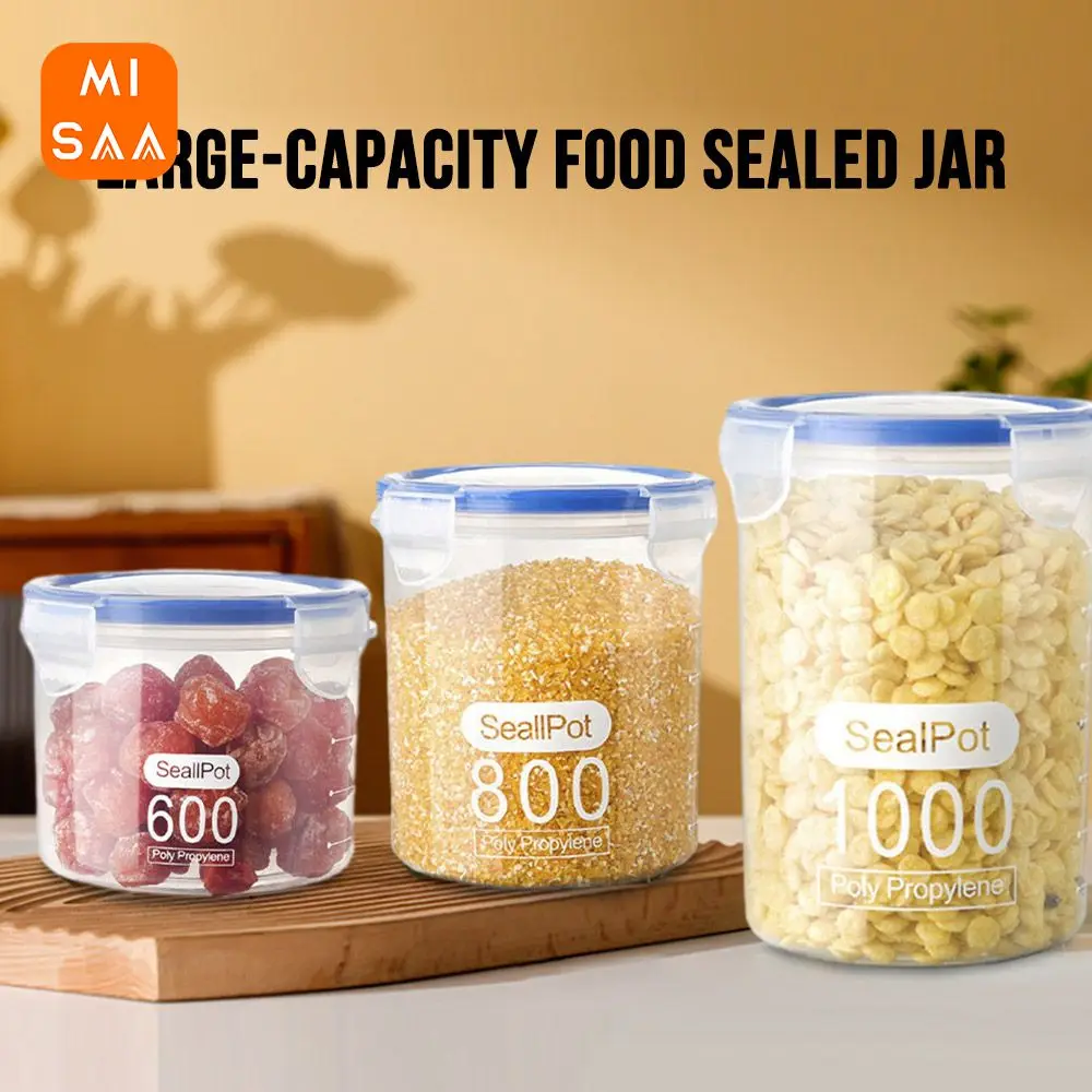 Storage Kitchen Classification Rice Storage Box Moisture Proof Sealed Tank Thermoplastic Sealed Food Container Food Container