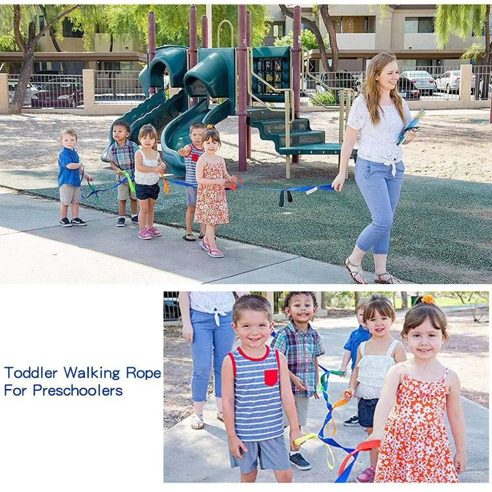 Durable Daycare Preschool Walking Ropes Holding Loop Toddler Safety Rope