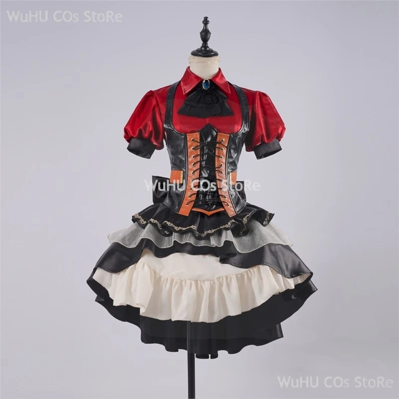 Mutsumi Wakaba Mortis Cosplay Costume Ave Mujica Umiri Yahata Nyamu Yūtenji Cosplay Anime BanG Dream Women Party Suit Halloween