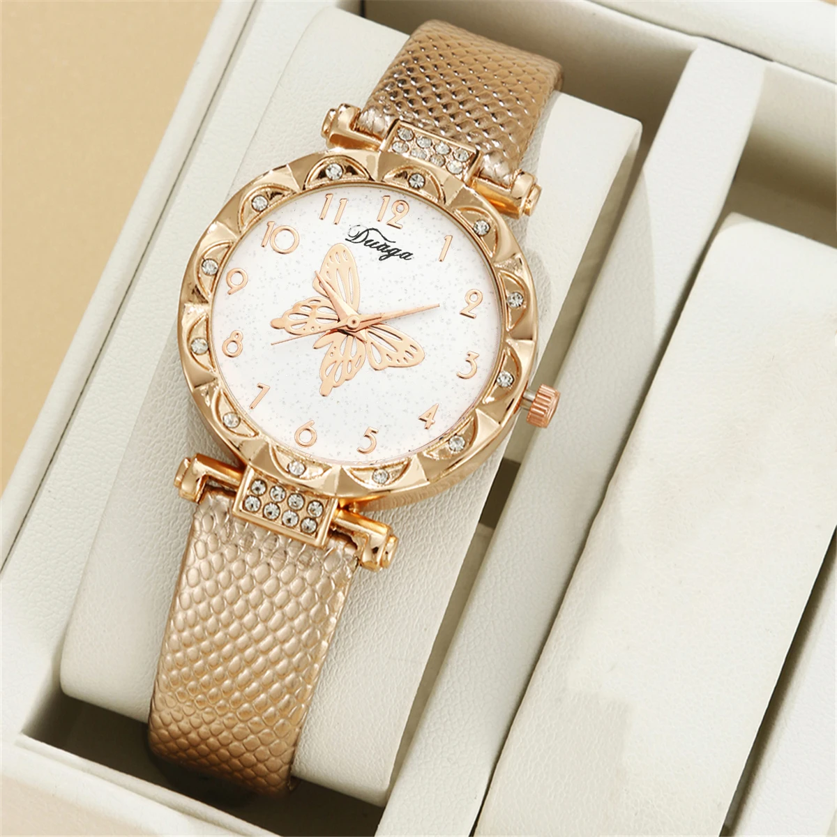 

Women's fashion, simple, elegant, and delicate wristwatch, ideal gift for Black Friday/Double Eleven