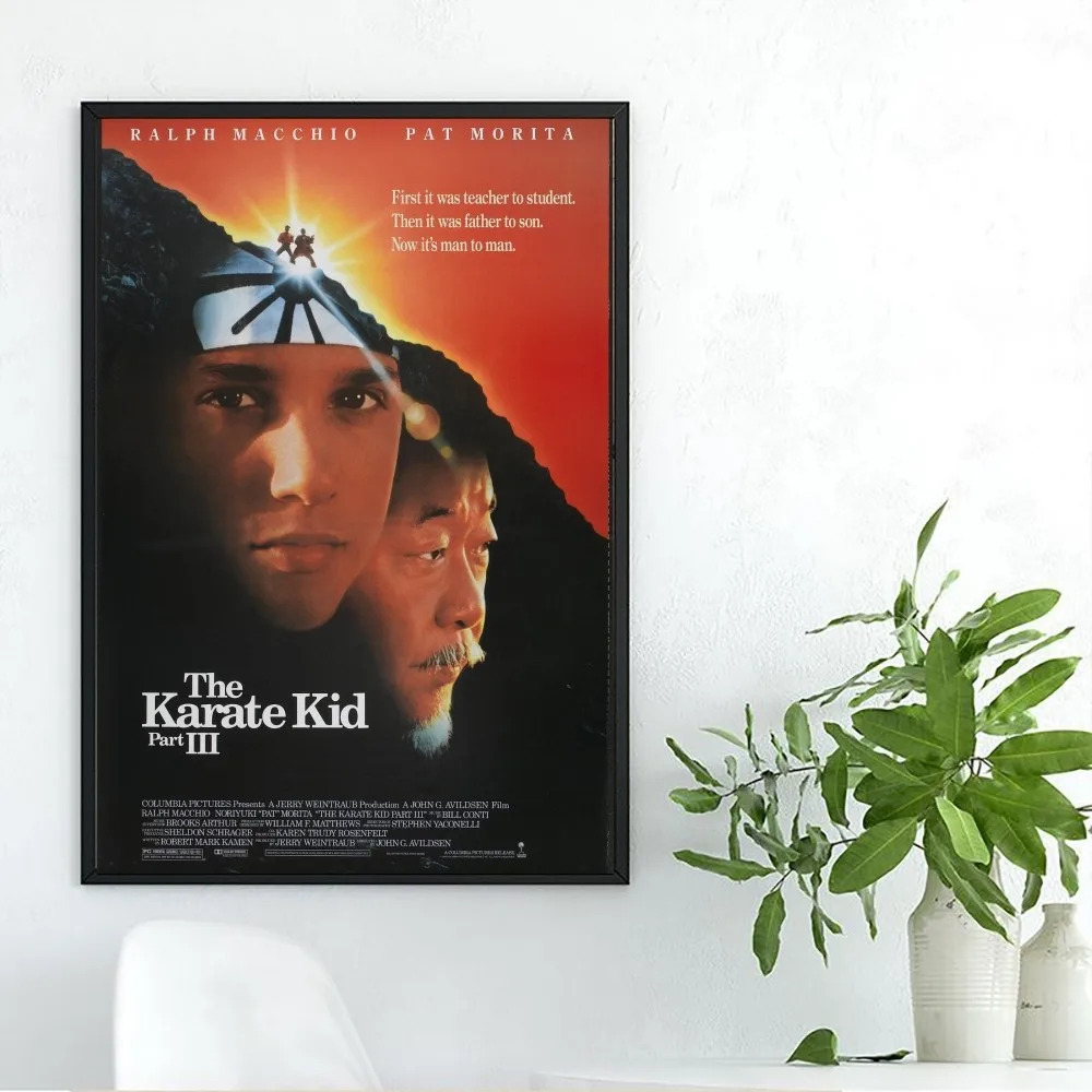 The Karate Kid Poster Kraft Club Bar Paper Vintage Poster Wall Art Painting Bedroom Study Stickers Home Wall Art Decor Gift