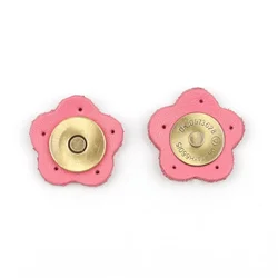 Magnetic Snap Buttons For Sewing  Easy And Reliable Closure  Perfect For Clothing And Accessories  1pc Set Of Plum Blossom