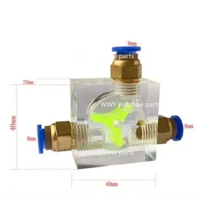 

Индикатор охлаждения шпиндельного двигателя с водяным охлаждением для гравировального станка, 6/8/10/12/16 мм разъем