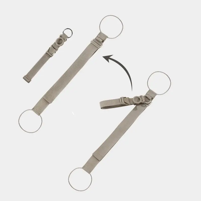 1Pcs Elastic Luggage Strap with Hook, Adjustable Universal Bag Secure Belt for Travelling