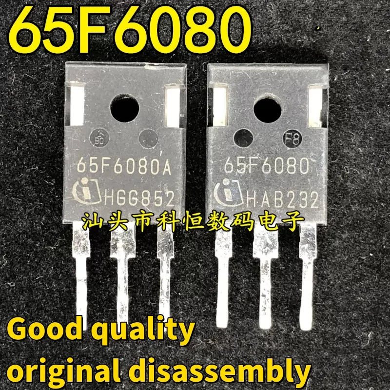 

5-10pcs Genuine Used Original disassembly IPW65R080CFD 65F6080A 65F6080 TO-247