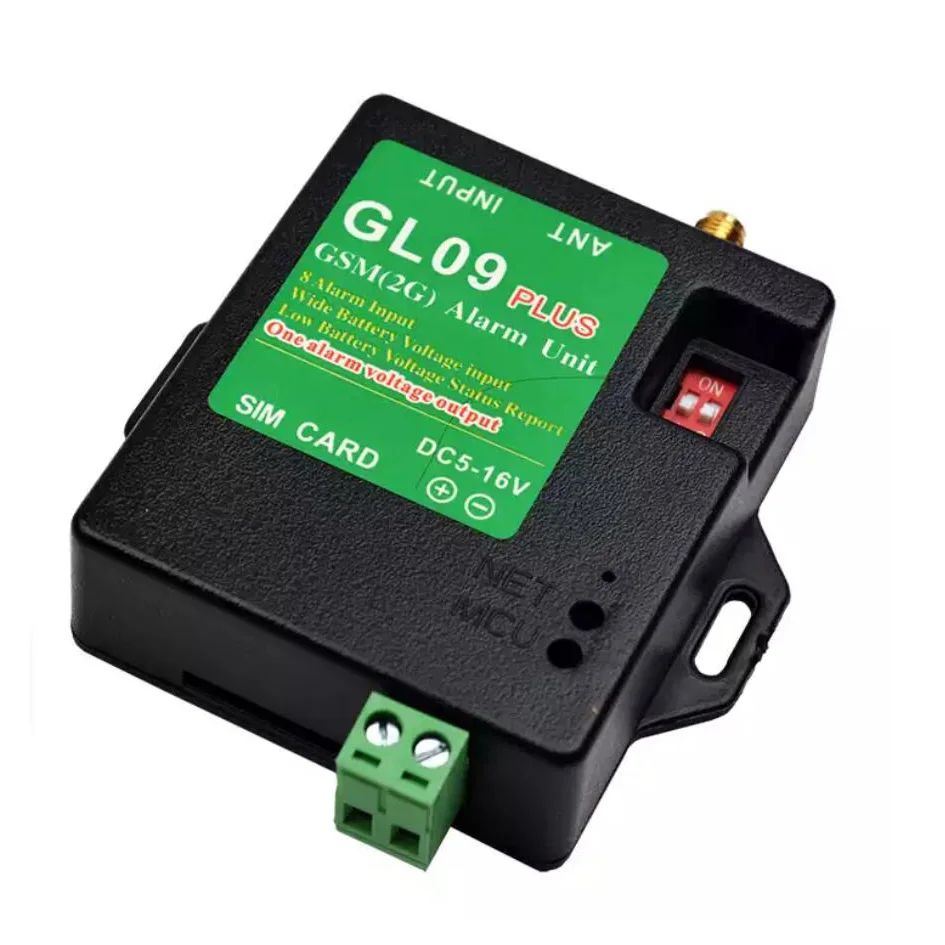 Gl09plus 8chanel sms gsm telefone sem fio chamando para fogo temperatura da água alarme de segurança do assaltante